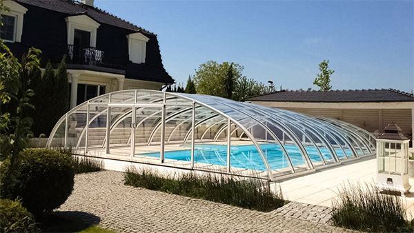 Schwimmbadüberdachung ALUNA Classic