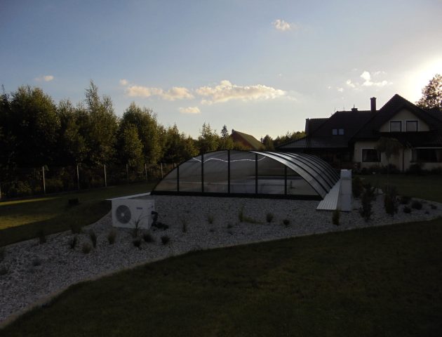 Schwimmbadüberdachung Aluna® Classic