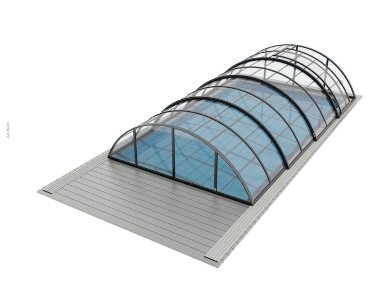 Schwimmbadüberdachung Aluna® Classic