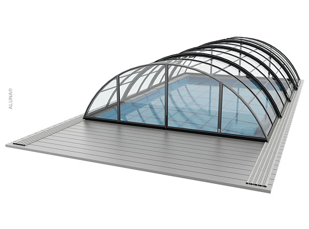 Schwimmbadüberdachung Aluna® Classic