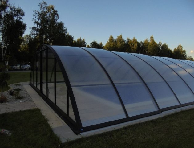 Schwimmbadüberdachung Aluna® Classic